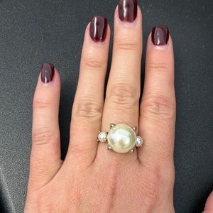 Faux Pearl Ring